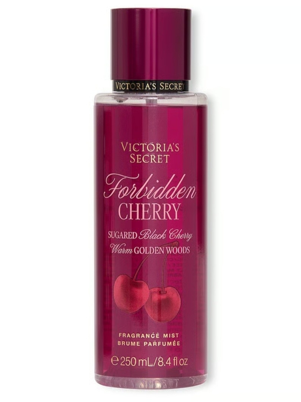 Victoria's Secret Forbidden Cherry Fragrance Mist - Rich Berry Red